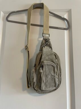 Free People Hudson Suede Belt bag